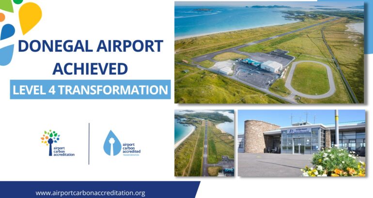 Donegal Airport Achieves Landmark Level 4 Transformation from ACA