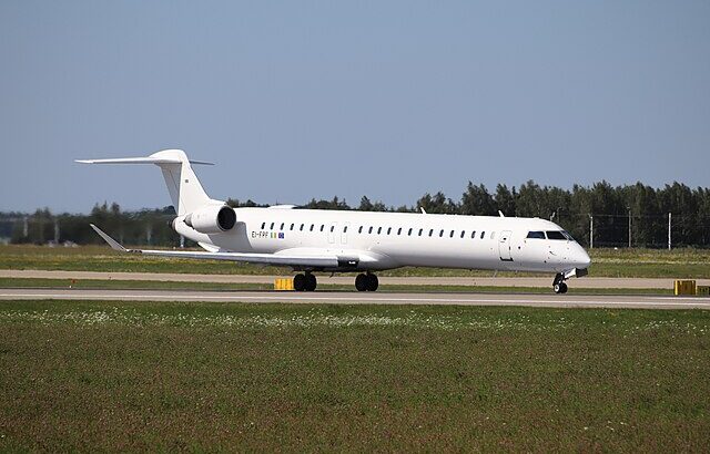 Cityjet Mitsubishi CRJ-900LR exits fleet