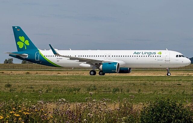 Aer Lingus operates one-time Zurich A321LR service