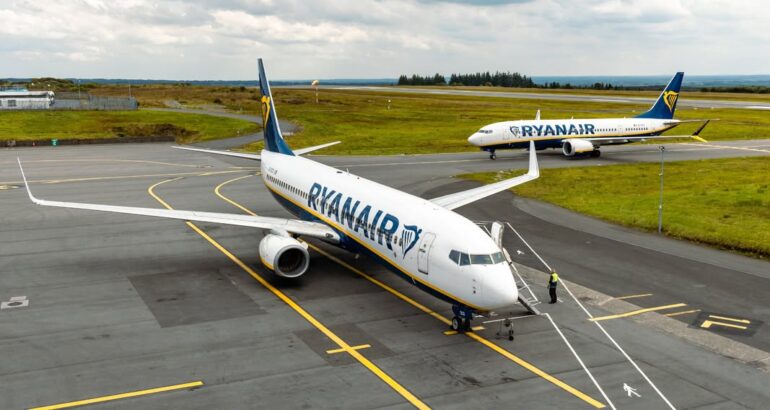 Ryanair adds mid-term break capacity on six Ireland West Airport routes