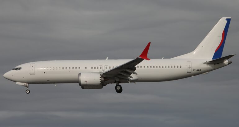 Ethiopian Airlines 2nd 737 MAX Delivered via Dublin