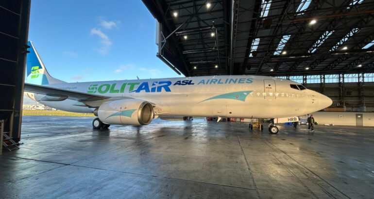 ASL Airlines Ireland Leases Third B737-800BCF to SolitAir