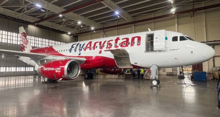 FlyArystan Expands Its Fleet with Irish Registered A320