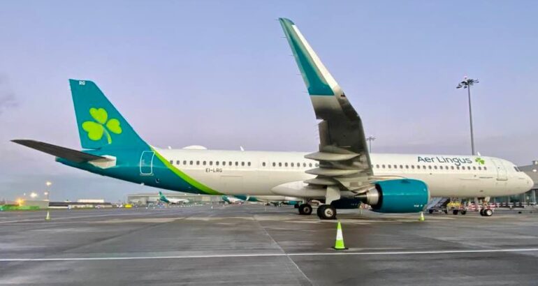 Aer Lingus operates one-time Madrid A321LR, A330 services