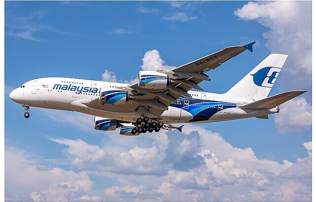 Former Malaysia Airlines A380s Irish registered