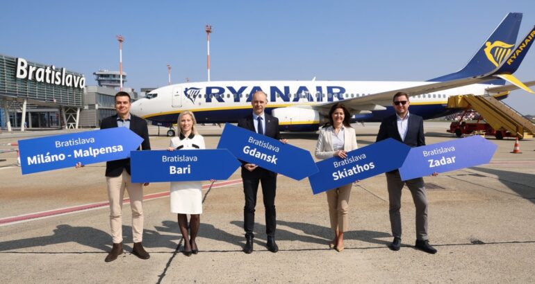 Bratislava Airport Celebrates 10 Years of Ryanair Base