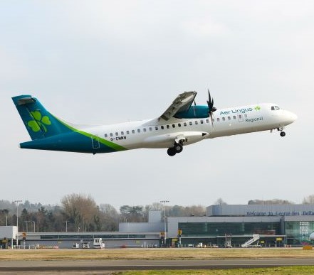 Aer Lingus Regional Connects Belfast City with Newquay